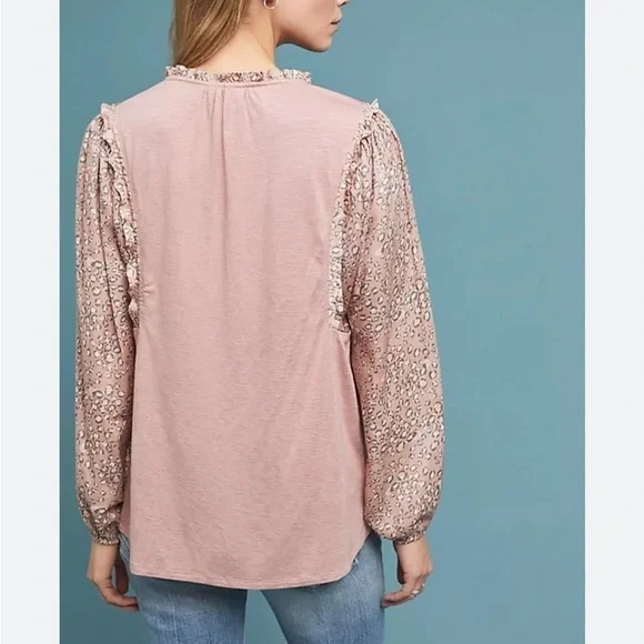 Anthropologie Dolan Left Coast Miramar Top Size Small - Picture 2 of 9